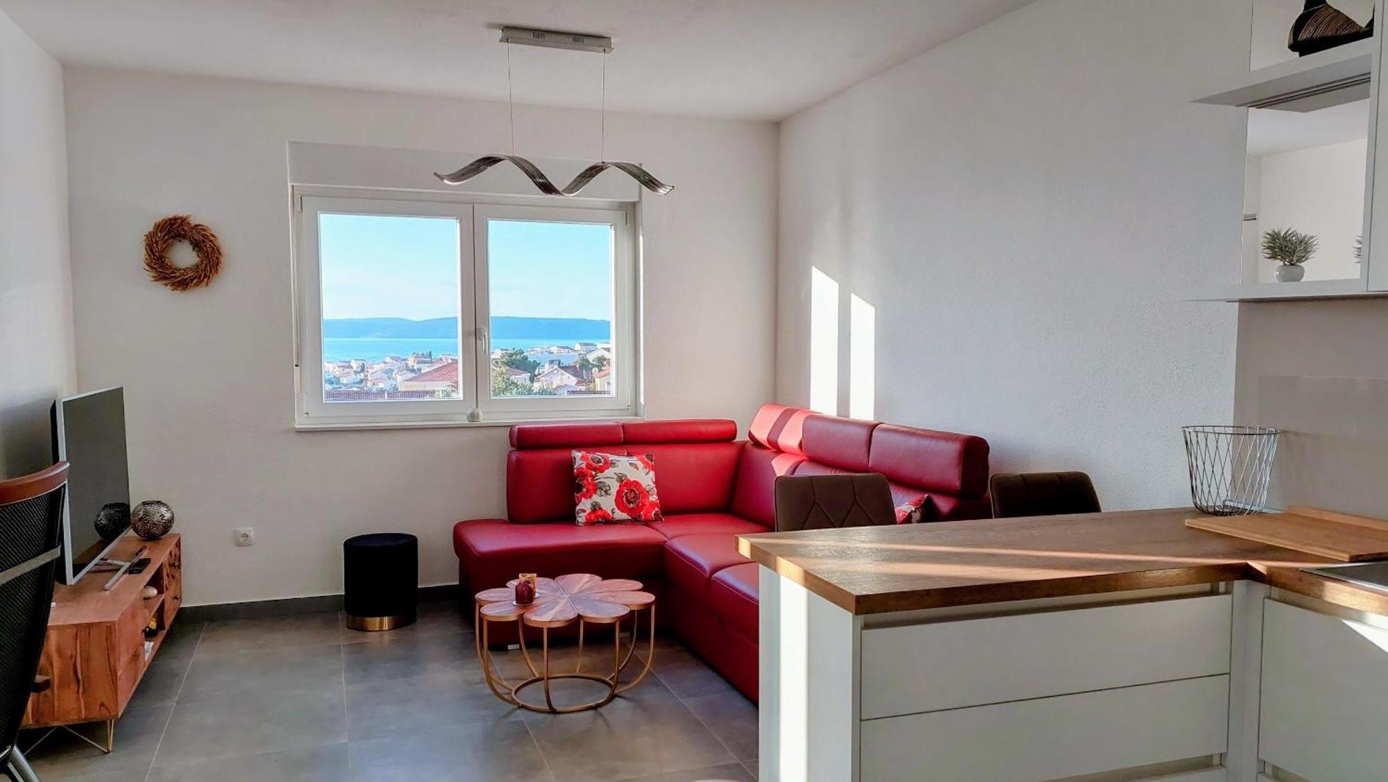 Apartment Vista Oasis With Pool And Terrace Трогір Екстер'єр фото